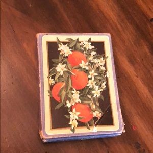 Vintage deck of playing cards